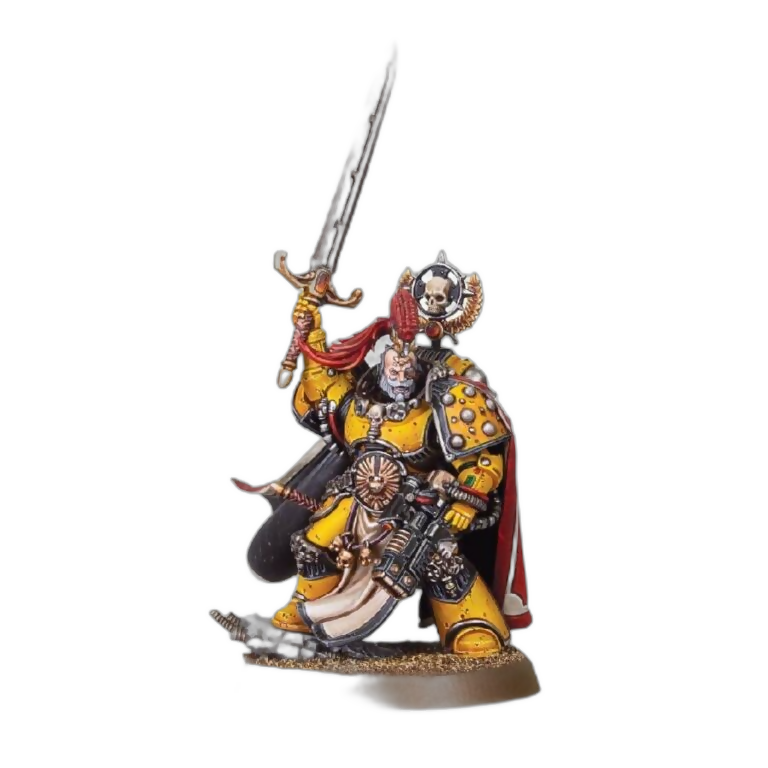 Legion Praetor with Power Sword (Unpainted) (Assembled)