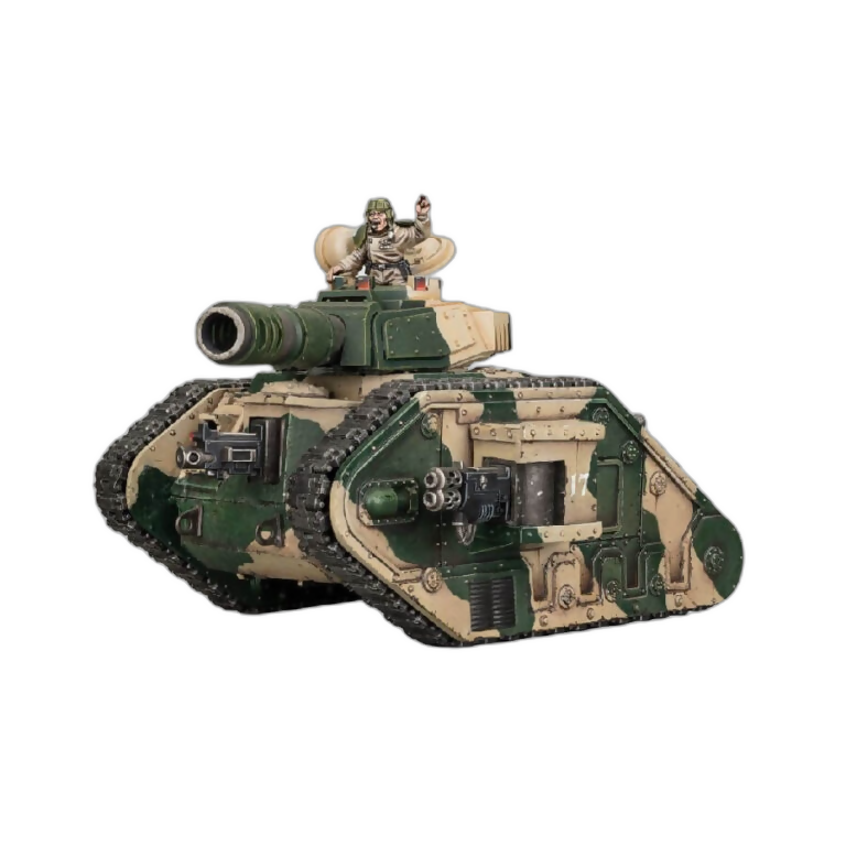 Leman Russ Battle Tank (Unpainted) (Assembled) From Warhammer 40k
