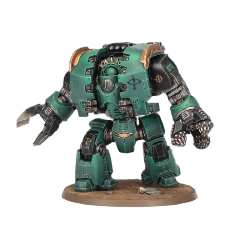 Leviathan Siege Dreadnought with Claw Drill Weapons Warhammer 40k Miniature