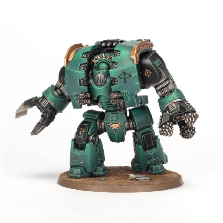 Leviathan Siege Dreadnought with Claw Drill Weapons Custom Painted Warhammer 40k Miniature