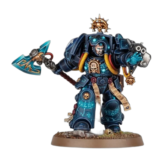 Librarian in Terminator Armour (Unpainted) (Assembled) From Warhammer 40k on Wargame Trader