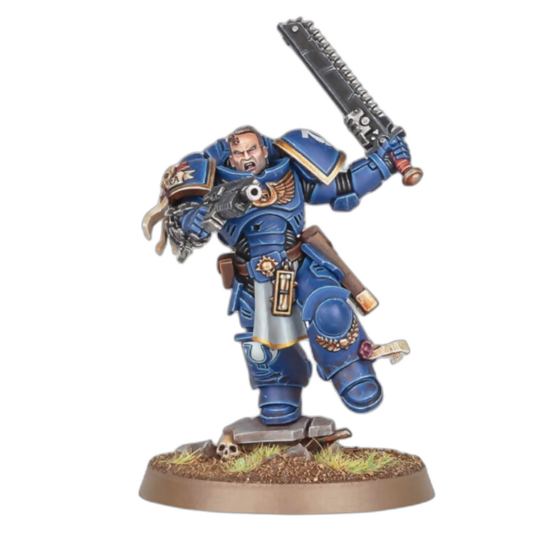 Lieutenant Titus (Custom Painted) (Assembled) From Warhammer 40k on Wargame Trader