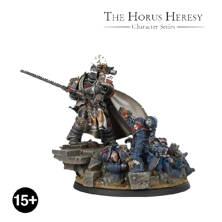 Lion El’jonson, Primarch of The Dark Angels Legion – A Forge World Miniature (Custom Painted) (Assembled) From Warhammer 40k