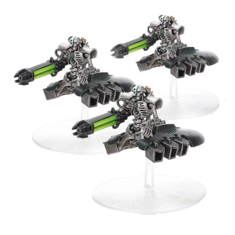 Lokhust Destroyer Squadron (Unpainted) (Assembled) From Warhammer 40k