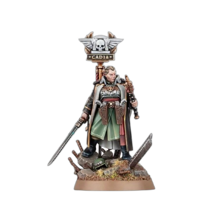 Lord Castellan Ursula Creed (Unpainted) (Assembled) From Warhammer 40k