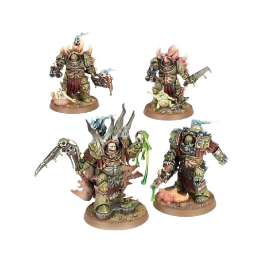 Lord Felthius and the Tainted Cohort (Custom Painted) (Assembled) From Warhammer 40k on Wargame Trader