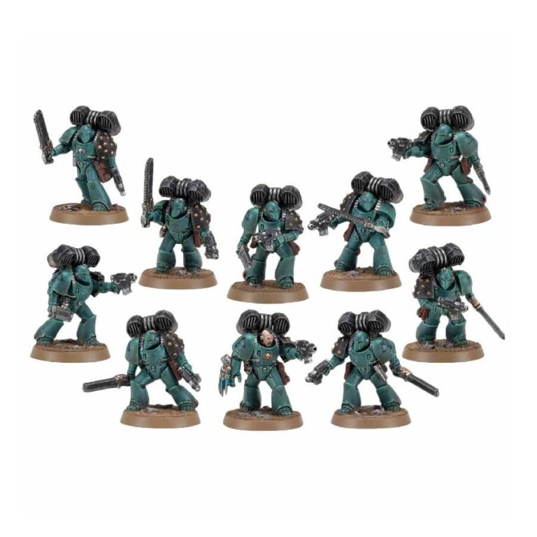 MKVI Assault Squad (Unpainted) (Assembled) From Warhammer 40k