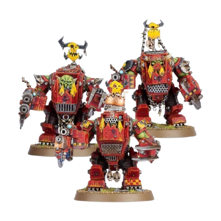 Meganobz (Unpainted) (Assembled) From Warhammer 40k
