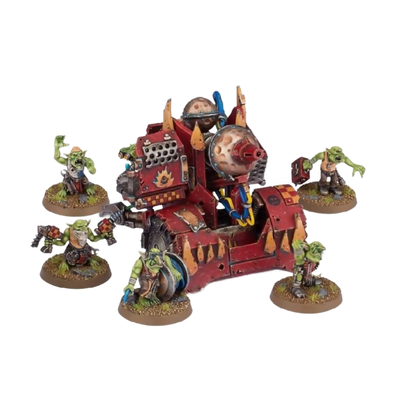 Mek Gunz: Bubblechukka (Unpainted) (Assembled) From Warhammer 40k