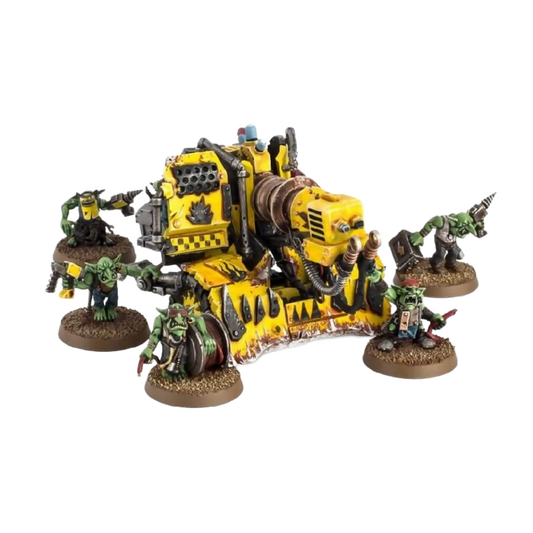 Mek Gunz: Kustom Mega-kannon (Custom Painted) (Assembled) From Warhammer 40k on Wargame Trader