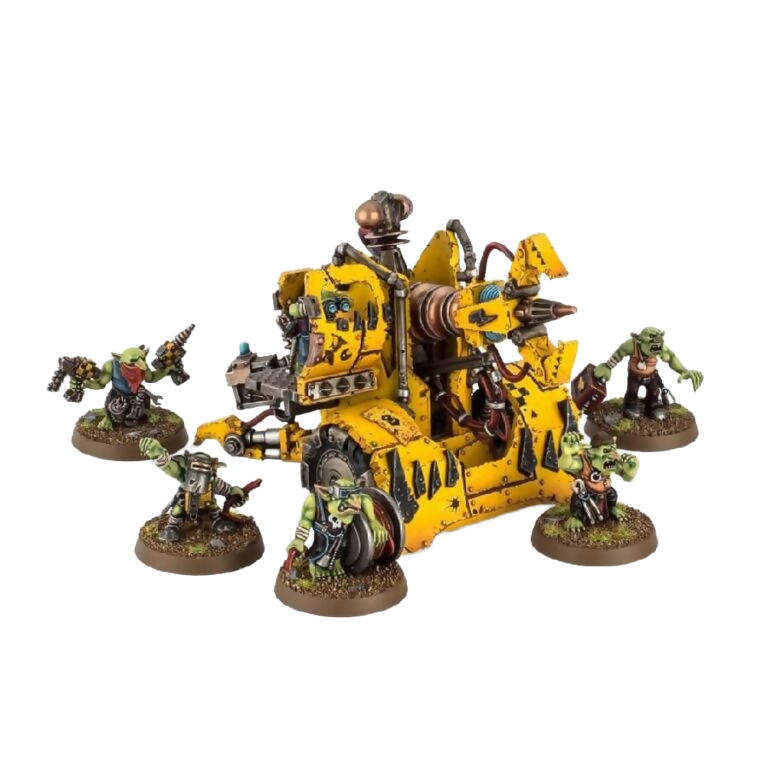 Mek Gunz: Smasha Gun (Unpainted) (Assembled) From Warhammer 40k