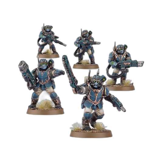 Militarum Tempestus Scions (Custom Painted) (Assembled) From Warhammer 40k on Wargame Trader