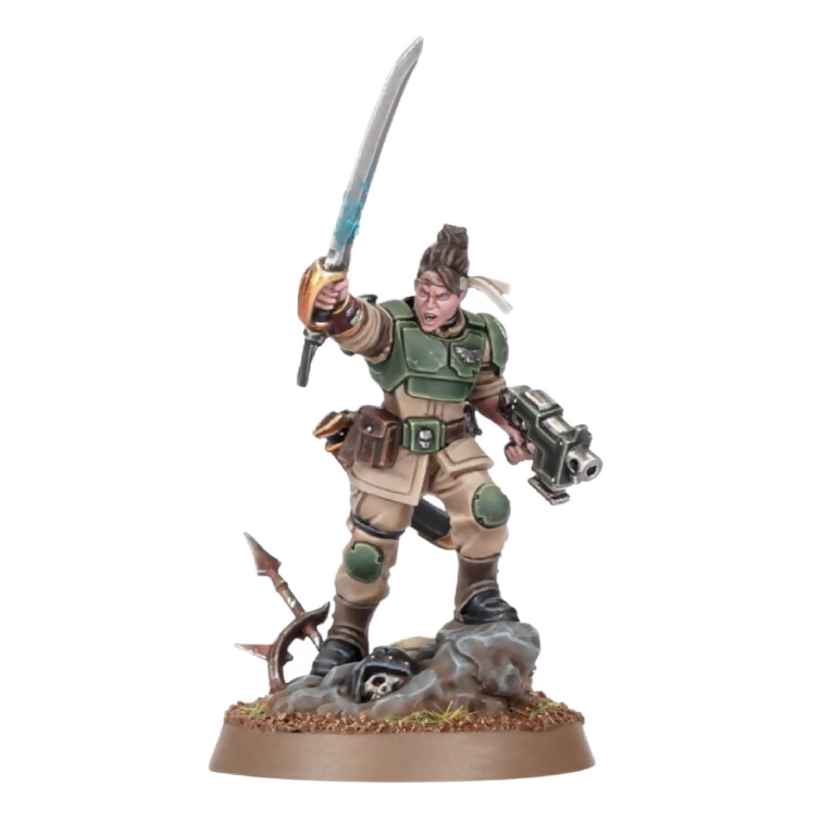 Minka Lesk (Unpainted) (Assembled) From Warhammer 40k