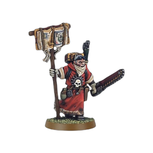 Missionary with Chainsword (Unpainted) (Assembled) From Warhammer 40k on Wargame Trader