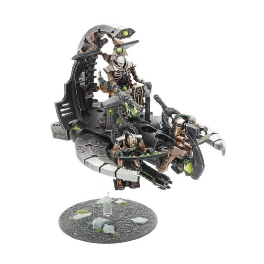 Necron Catacomb Command Barge (Unpainted) (Assembled) From Warhammer 40k on Wargame Trader