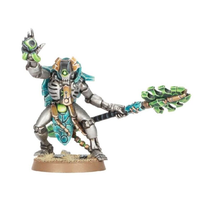 Necron Cryptek (Custom Painted) (Assembled)