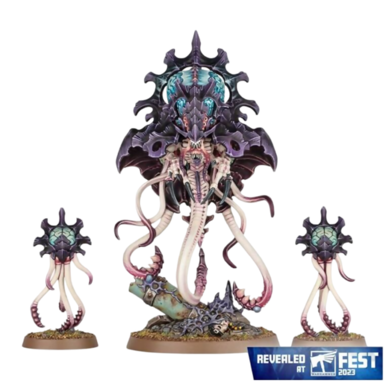Neurotyrant (Unpainted) (Assembled) From Warhammer 40K