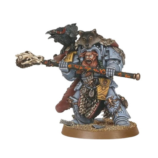 Njal Stormcaller in Terminator Armour Unpainted New in Box Warhammer 40k Miniature