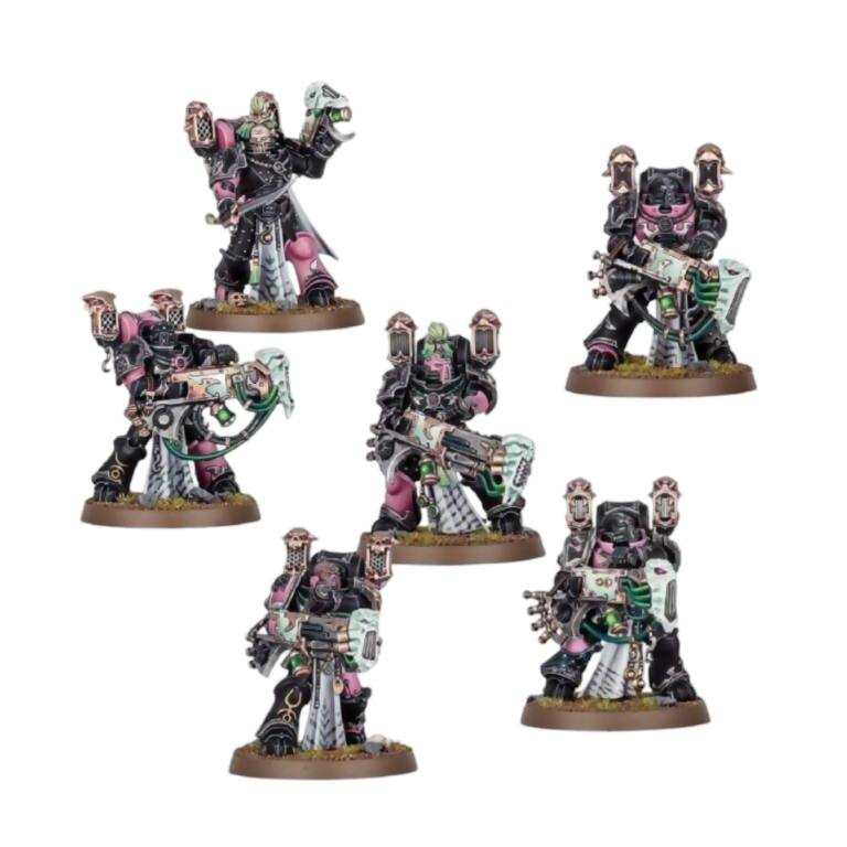 Noise Marines (Custom Painted) (Assembled) From Warhammer 40k on Wargame Trader
