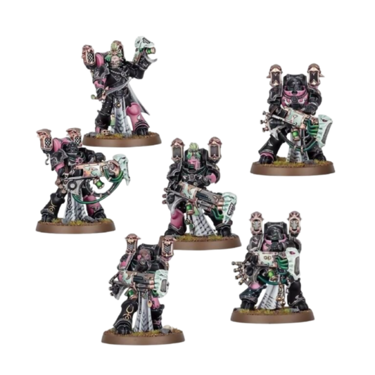 Noise Marines (Custom Painted) (Assembled) From Warhammer 40k on Wargame Trader