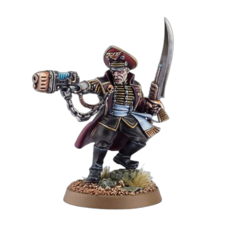 Officio Prefectus Commissar (Unpainted) (Assembled) From Warhammer 40k