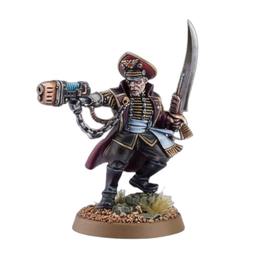 Officio Prefectus Commissar (Unpainted) (Assembled) From Warhammer 40k on Wargame Trader