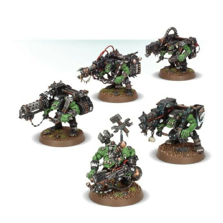 Ork Lootas (Unpainted) (Assembled) From Warhammer 40k