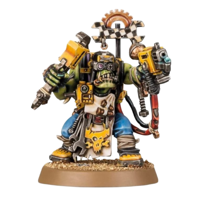Ork Mek (Unpainted) (Assembled) From Warhammer 40K