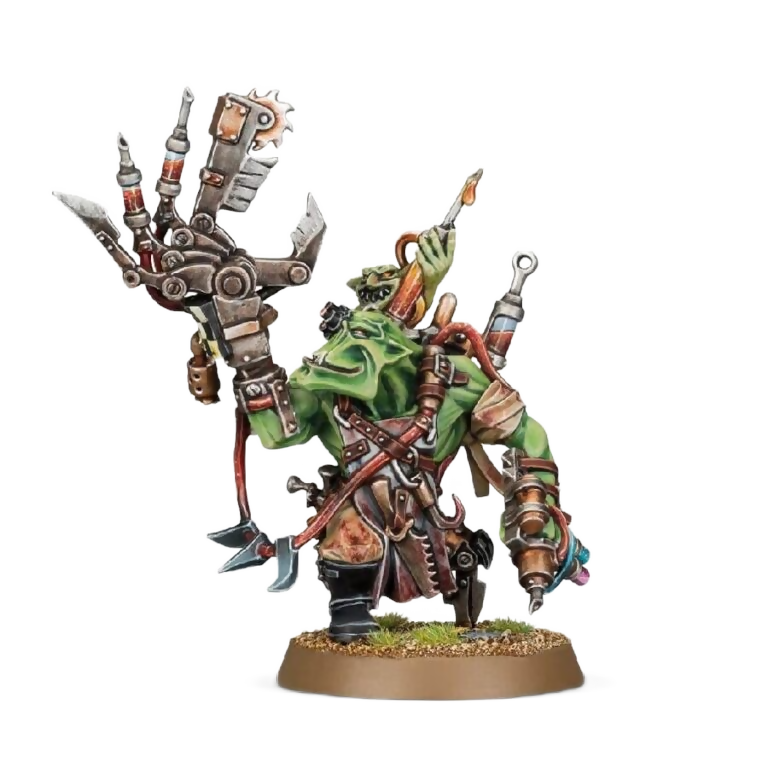 Ork Painboy (Unpainted) (Assembled) From Warhammer 40k