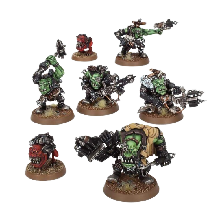 Ork Tankbustas (Unpainted) (Assembled) From Warhammer 40k
