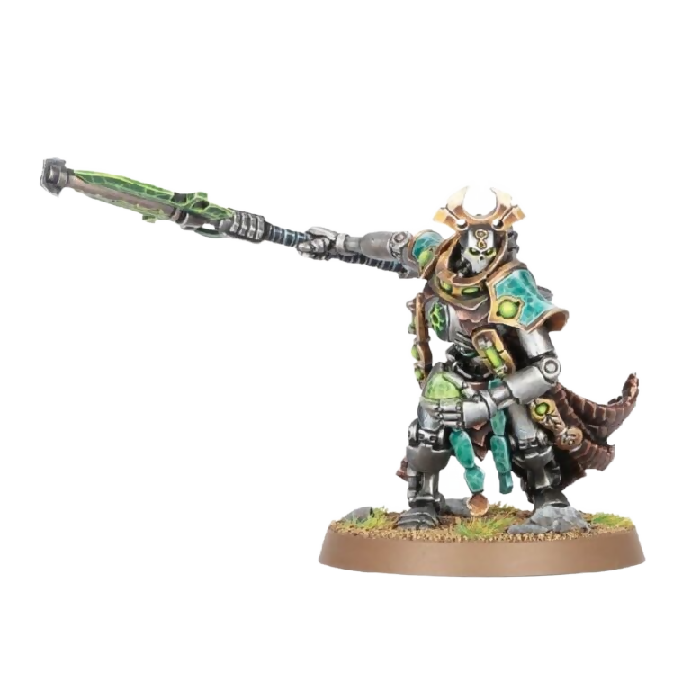 Overlord with Staff of Light (Unpainted) (Assembled) From Warhammer 40k on Wargame Trader