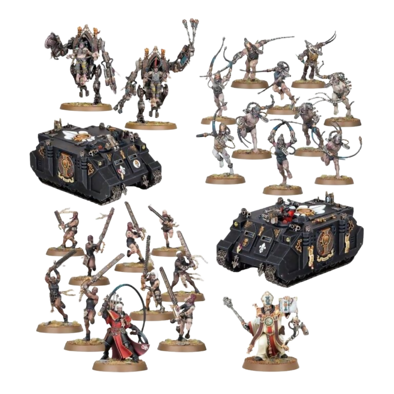 Penitent Crusader Host Battleforce (Unpainted) (Assembled) From Warhammer 40k