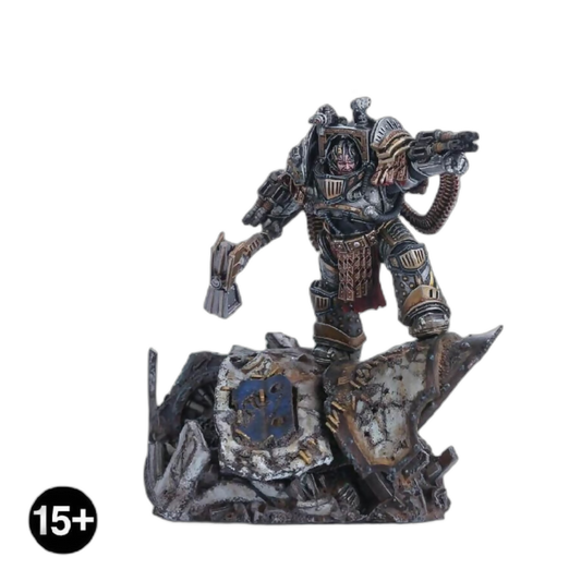 Perturabo, Primarch of The Iron Warriors Legion – A Forge World Miniature (Custom Painted) (Assembled) From Warhammer 40k on Wargame Trader