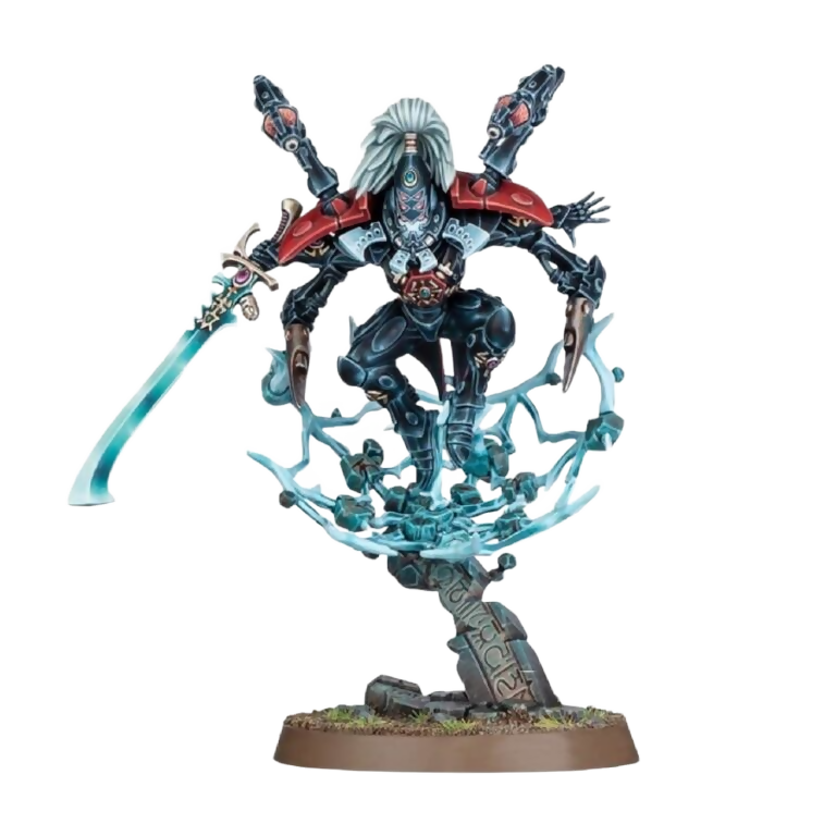 New-Aeldari-Phoenix-Lord-Lhykhis Warhammer 40k Miniature