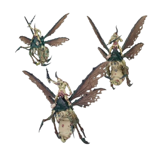 Plague Drones of Nurgle (Custom Painted) (Assembled) From Warhammer 40k on Wargame Trader