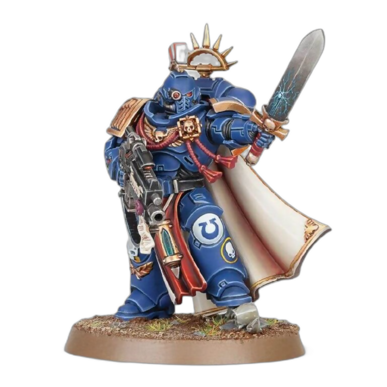 Primaris Captain (Unpainted) (Assembled) From Warhammer 40k on Wargame Trader