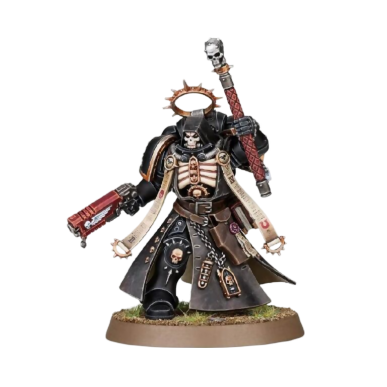 Primaris Chaplain (Custom Painted) (Assembled) From Warhammer 40k on Wargame Trader