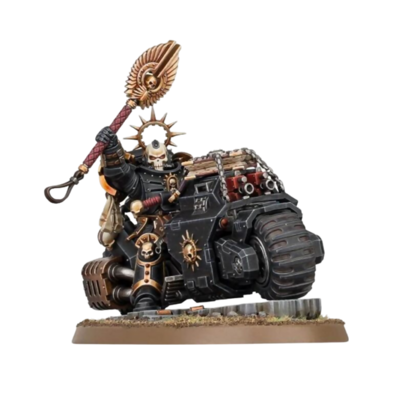 Primaris Chaplain on Bike (Unpainted) (Assembled) From Warhammer 40k on Wargame Trader