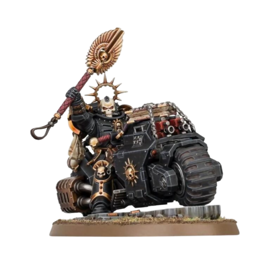 Primaris Chaplain on Bike (Unpainted) (Assembled) From Warhammer 40k on Wargame Trader
