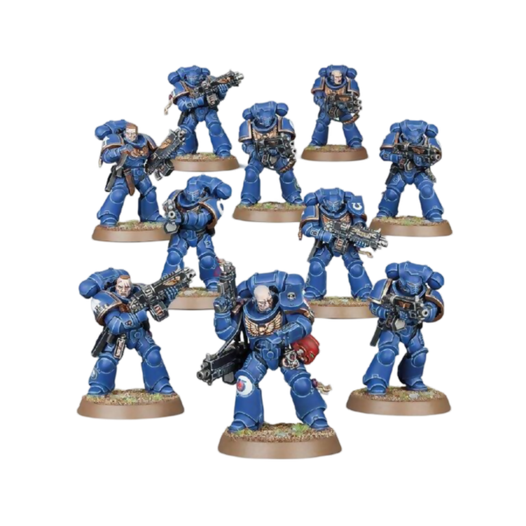 Primaris Intercessors (Unpainted) (Assembled) From Warhammer 40k