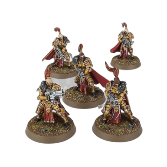 Prosecutor Squad (Custom Painted) (Assembled) From Warhammer 40k on Wargame Trader