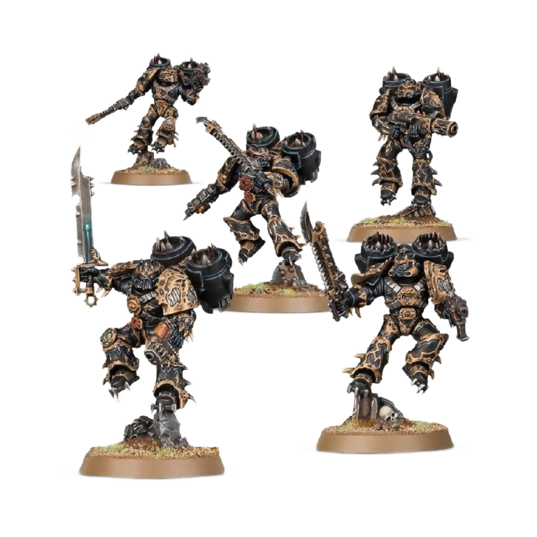 Raptors (Unpainted) (Assembled) From Warhammer 40k