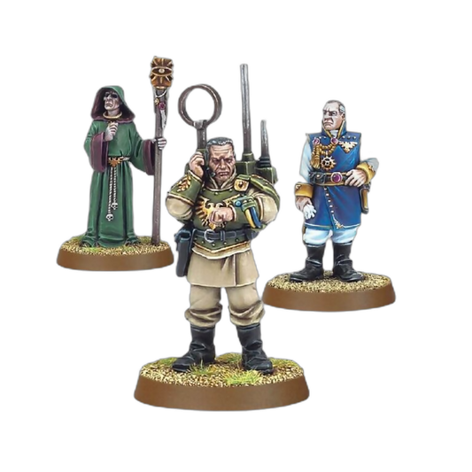 Regimental Advisors (Unpainted) (Assembled) From Warhammer 40k on Wargame Trader