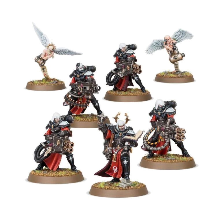 Retributor Squad (Unpainted) (Assembled) From Warhammer 40k