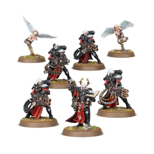 Retributor Squad (Custom Painted) (Assembled) From Warhammer 40k on Wargame Trader