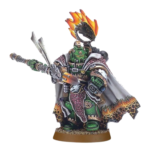 Salamanders Captain Vulkan He’stan (Unpainted) (Assembled) From Warhammer 40K on Wargame Trader