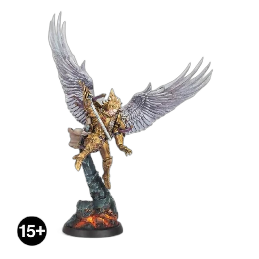 Sanguinius, Primarch of The Blood Angels Legion – A Forge World Miniature (Custom Painted) (Assembled) From Warhammer 40k on Wargame Trader