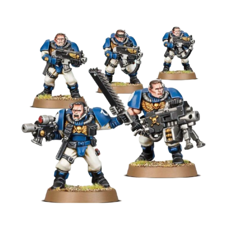 Scouts (Unpainted) (Assembled) From Warhammer 40k