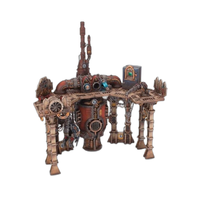 Sector Mechanicus Sacristan Forgeshrine (Unpainted) (Assembled) From Warhammer 40k