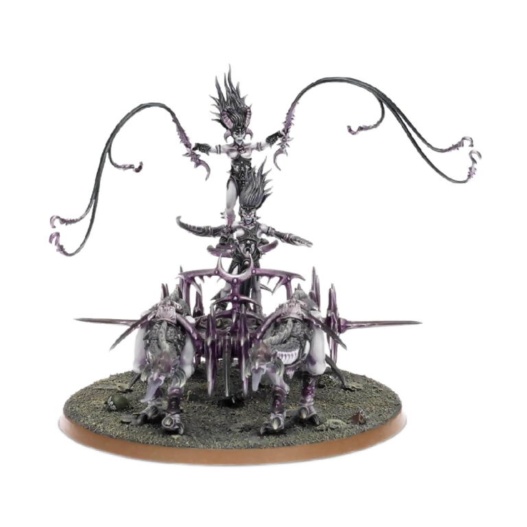 Seeker Chariot of Slaanesh (Custom Painted) (Assembled) From Warhammer 40k on Wargame Trader